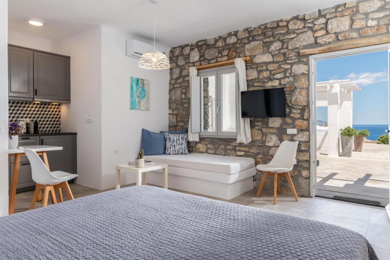 Aegean View Apartments Mykonos Agios Ioannis Diakoftis Kültér fotó